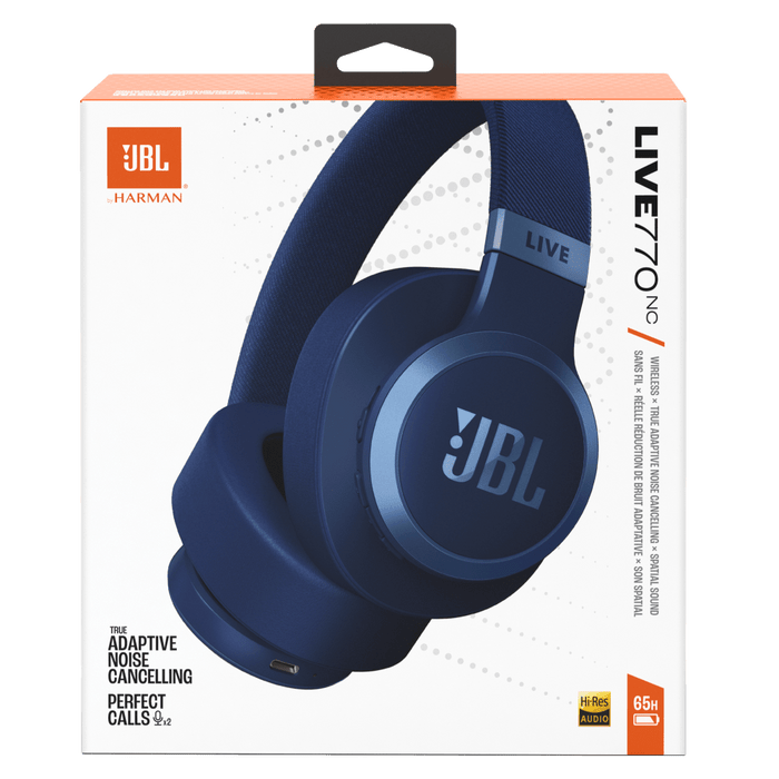 JBL Live 770NC Wireless Over-Ear Headphones with True Adaptive Noise Cancelling