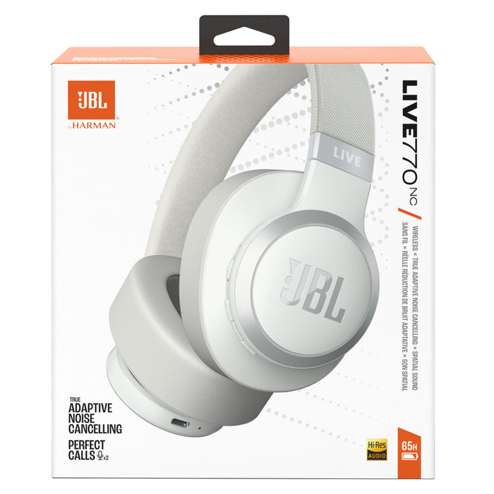 JBL Live 770NC Wireless Over-Ear Headphones with True Adaptive Noise Cancelling