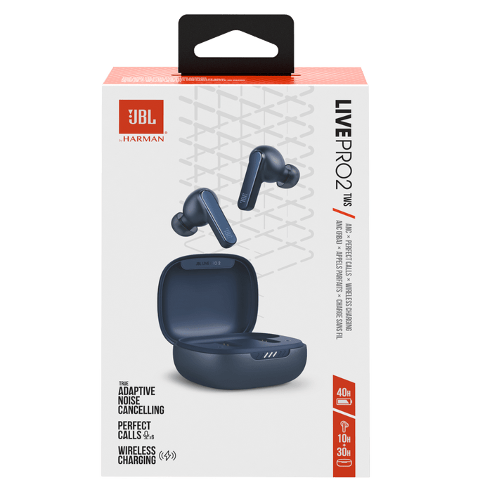 JBL Live Pro 2 True Wireless In Ear Headphones Blue