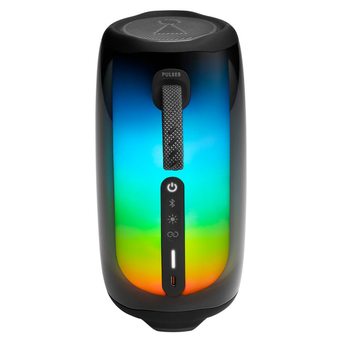 JBL Pulse 5 Portable Bluetooth Speaker with Light Show Black