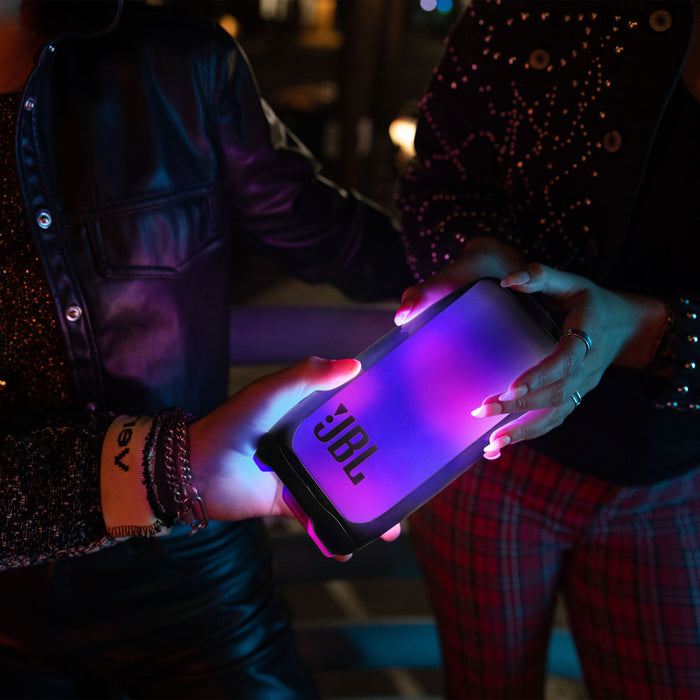 JBL Pulse 5 Portable Bluetooth Speaker with Light Show Black