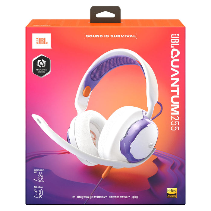 JBL Quantum 250 Over Ear Wired Multiplatform Gaming Headset