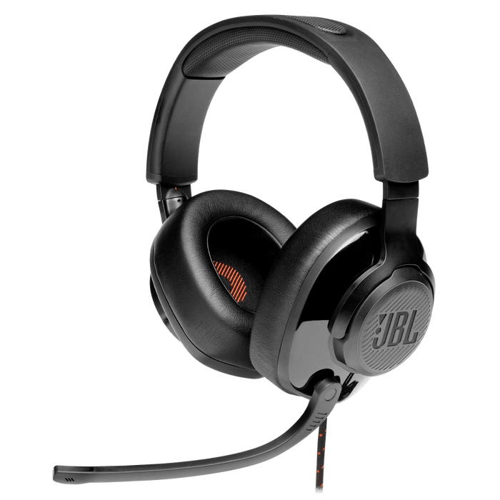 JBL Quantum 300 Wired Over Ear Gaming Headset Black