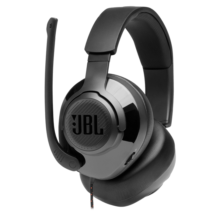 JBL Quantum 300 Wired Over Ear Gaming Headset Black