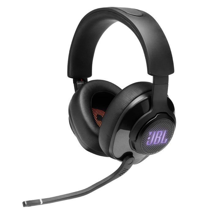 JBL Quantum 400 Wired Over-Ear Gaming Headset with Game-Chat Balance Dial Black