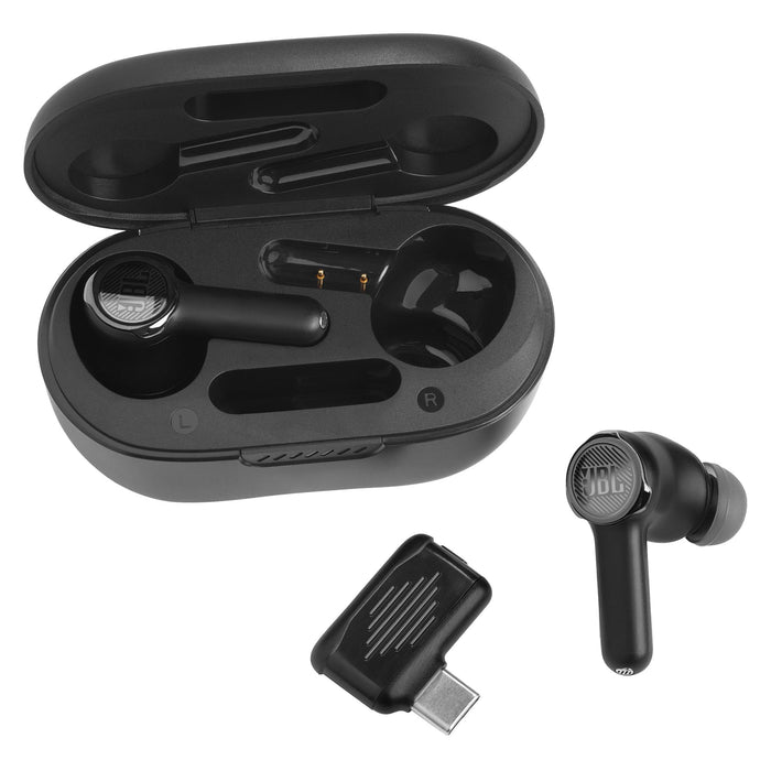 JBL Quantum TWS True Wireless Noise Cancelling Gaming Earbuds Black