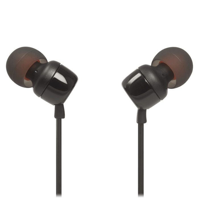 JBL T Series T110 In Ear Wired Headphones Black