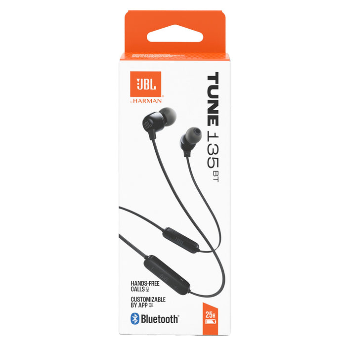 Tune 135BT Bluetooth In-Ear Headphones Black