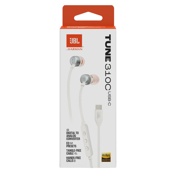 JBL Tune 310C Wired USB-C Hi-Res In-Ear Headphones