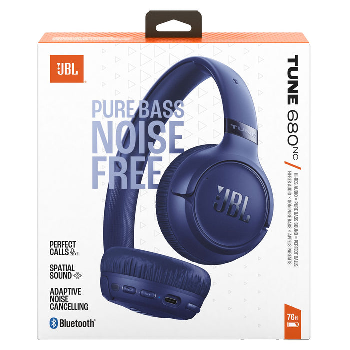 JBL Tune 680NC Wireless On Ear Noise Cancelling Headphones