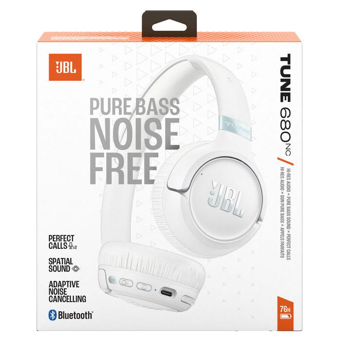 JBL Tune 680NC Wireless On Ear Noise Cancelling Headphones