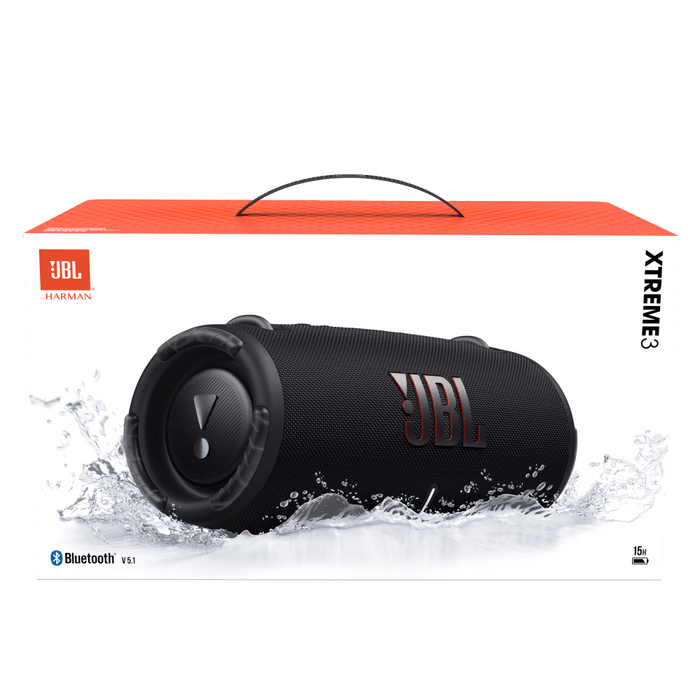 JBL Xtreme 3 Waterproof Bluetooth Speaker Black