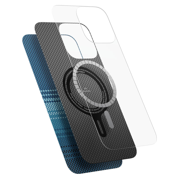 Pitaka MagEZ Case 6 MagSafe Case for Apple iPhone 16 Multi-Color