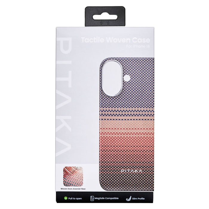 Pitaka MagEZ Case 6 MagSafe Case for Apple iPhone 16 Multi-Color