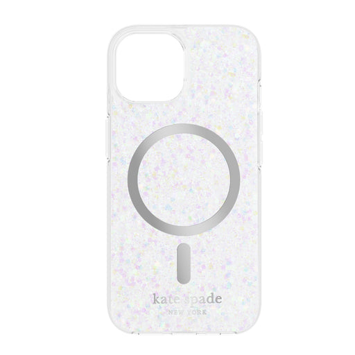 Kate Spade New York Chunky Glitter Protective Hardshell MagSafe Case for Apple iPhone 15 / iPhone 14 / iPhone 13