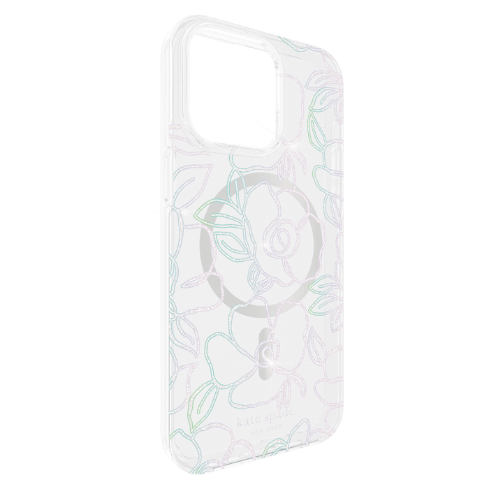 Kate Spade Hardshell MagSafe Case for Apple iPhone 15 Pro Max Modern Floral