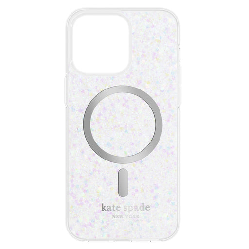 Kate Spade New York Chunky Glitter Protective Hardshell MagSafe Case for Apple iPhone 15 Pro Max