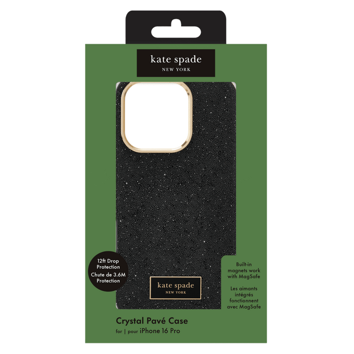 Kate Spade Crystal Pave MagSafe Case for Apple iPhone 16 Pro