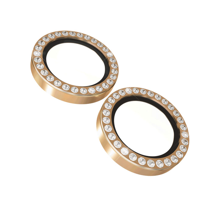 Kate Spade Aluminum Ring Camera Lens Glass Protector for Apple iPhone 16 / iPhone 16 Plus Gold
