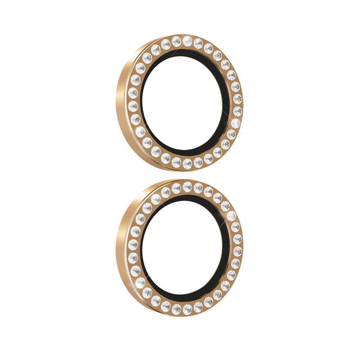 Kate Spade Aluminum Ring Camera Lens Glass Protector for Apple iPhone 16 / iPhone 16 Plus Gold