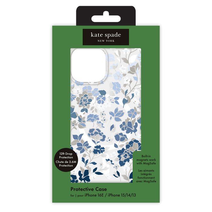 Kate Spade Protective MagSafe Case for Apple iPhone 16e / iPhone 15 / iPhone 14 / iPhone 13