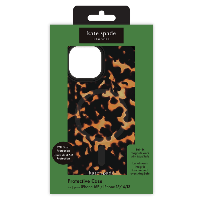 Kate Spade Protective MagSafe Case for Apple iPhone 16e / iPhone 15 / iPhone 14 / iPhone 13