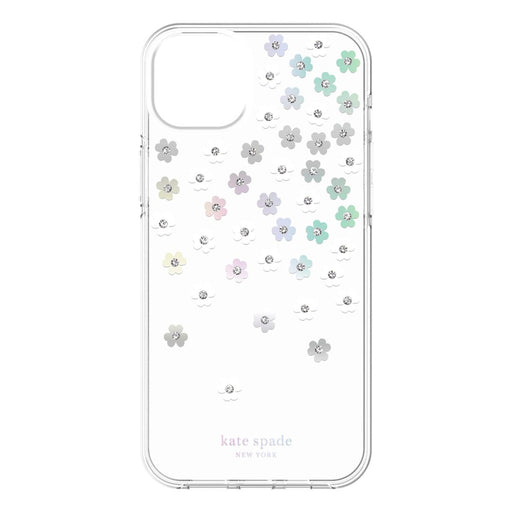 Kate Spade New York Protective Hardshell Case for Apple iPhone 14 Plus Scattered Flowers