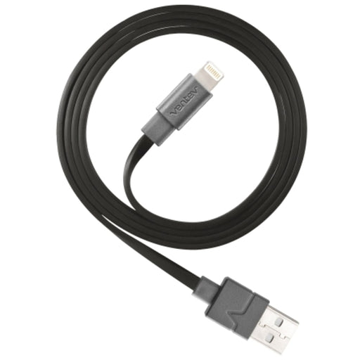 Ventev chargesync USB A to Apple Lightning Cable 6ft Black