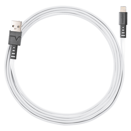 Ventev chargesync USB A to Apple Lightning Cable 6ft White