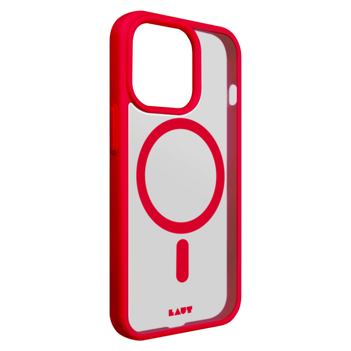 LAUT HUEX Protect MagSafe Case for Apple iPhone 14 Red