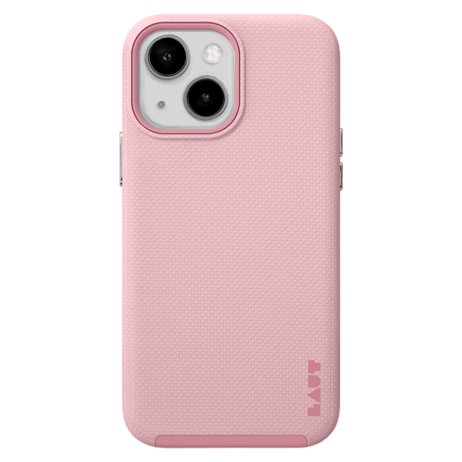 LAUT SHIELD Case for Apple iPhone 15 / iPhone 14 / iPhone 13 Chalk Pink