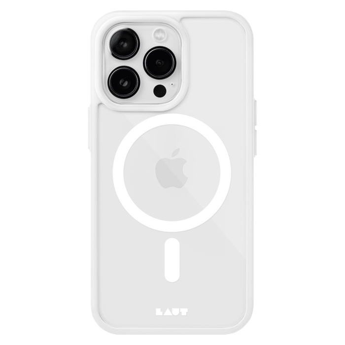 LAUT HUEX Protect MagSafe Case for Apple iPhone 15 Pro White