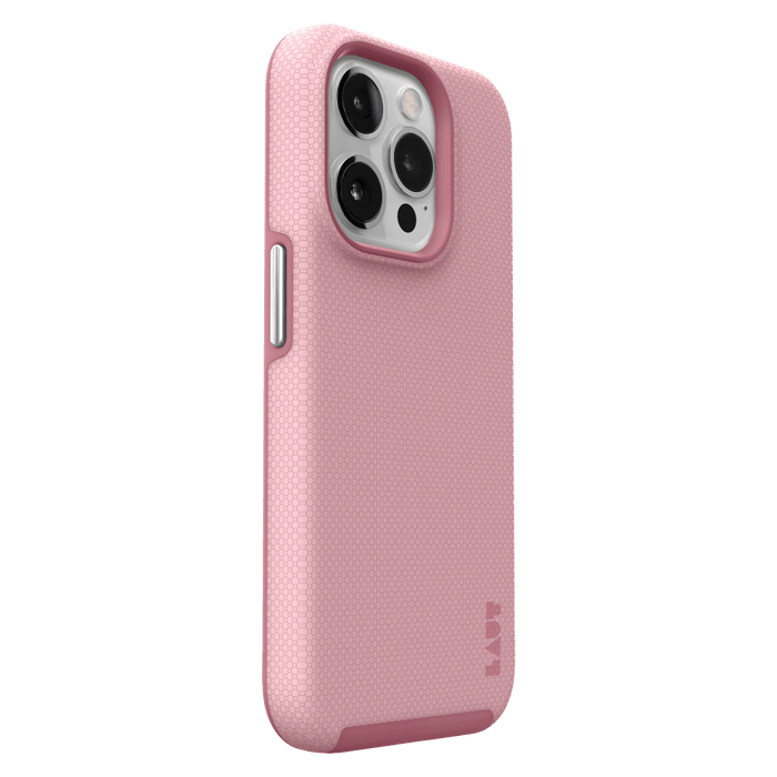 LAUT SHIELD Case for Apple iPhone 15 Pro Chalk Pink