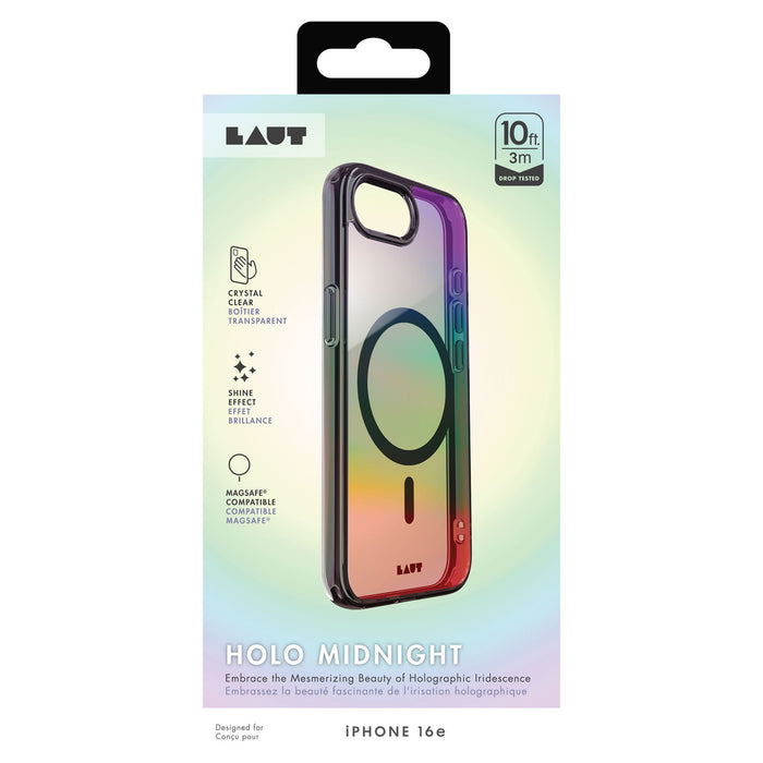 LAUT HOLO Case for Apple iPhone 16e / iPhone 15 / iPhone 14 / iPhone 13
