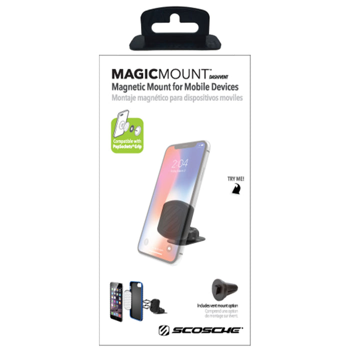 Scosche MagicMount 2 in 1 Vent / Dash Mount Black