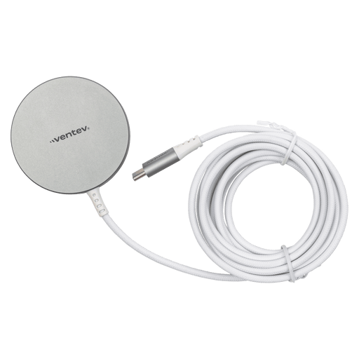 Ventev 15W ULTRAFAST Wireless Magnetic Charger with Extra-Long 10 Foot Alloy Cable