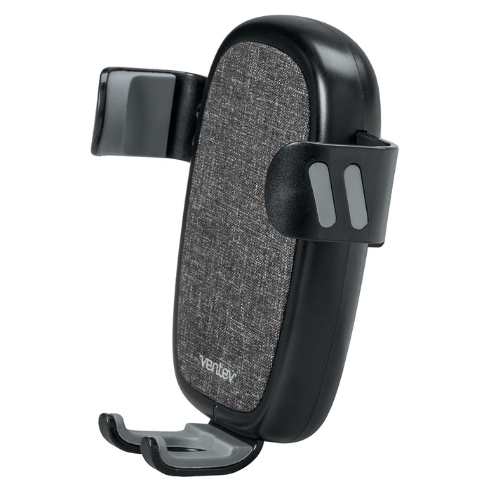 Ventev 10W ULTRAFAST Wireless Car Charger with Vent Mount and USB-A to USB-C Cable Black