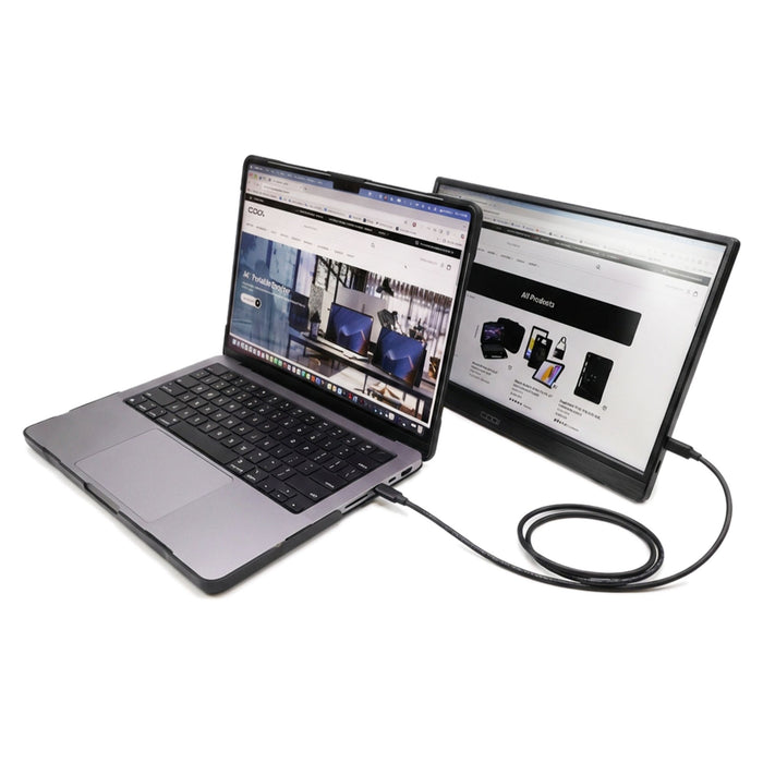 Codi Portable Monitor with Kickstand 15.6in