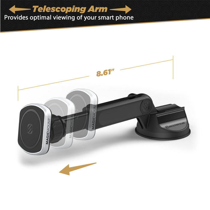 Scosche MagicMount Pro 2 Extendo Window / Dash Mount Black