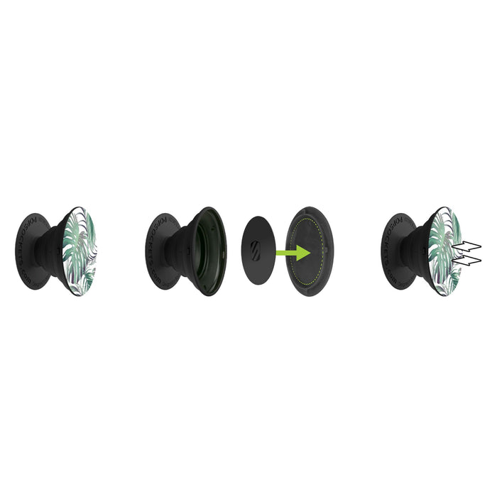 Scosche MagicMount Pro Dash Mount for PopSockets Black