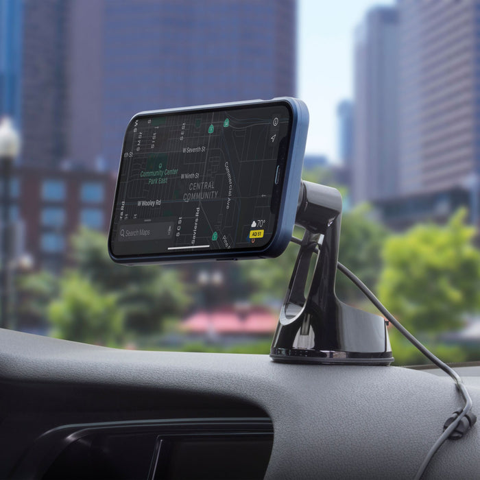 Scosche MagicMount Pro Charge5 Wireless Charging Dash / Window Mount Black