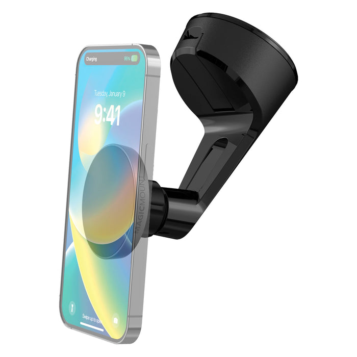 Scosche MagicMount Pro Qi2 Wireless Charger Window/Dash Mount Black