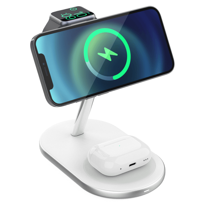 Ventev 15W ULTRAFAST 3-in-1 Wireless Charging Stand