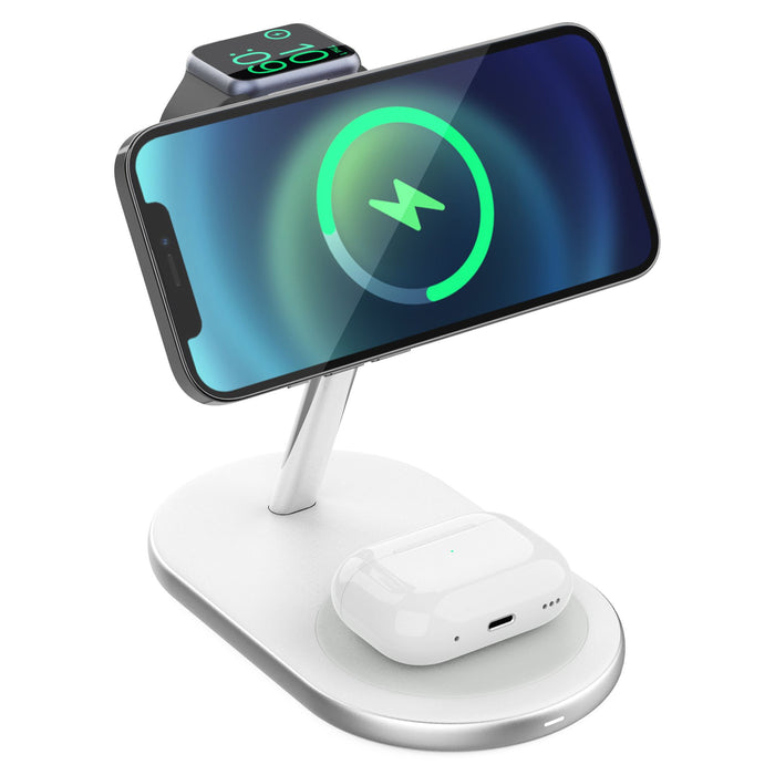 Ventev 15W ULTRAFAST 3-in-1 Wireless Charging Stand