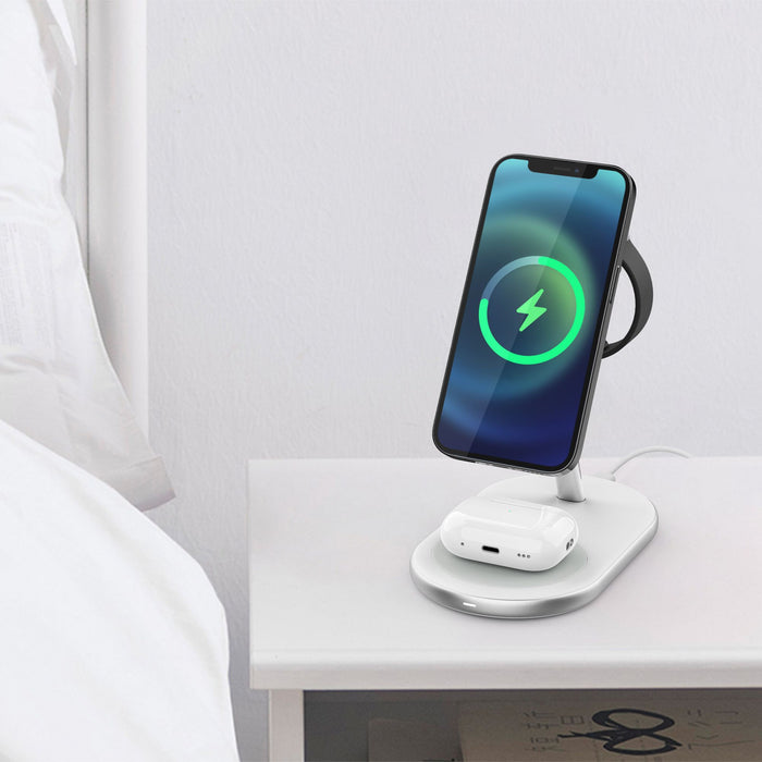 Ventev 15W ULTRAFAST 3-in-1 Wireless Charging Stand