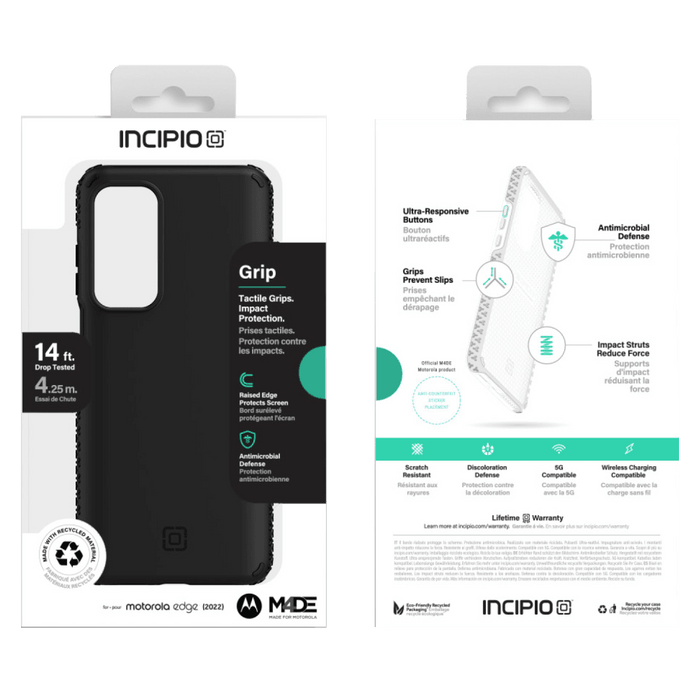 Incipio Grip Case for Motorola Edge (2021) / Edge 5G UW