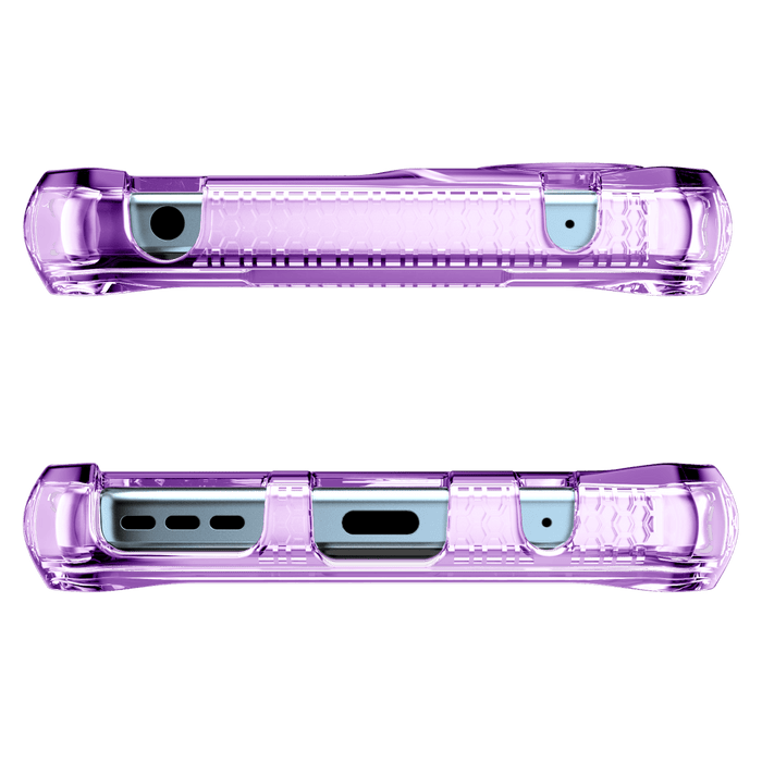 ITSKINS Spectrum_R Clear Case for Motorola Moto G Play (2024) Light Purple
