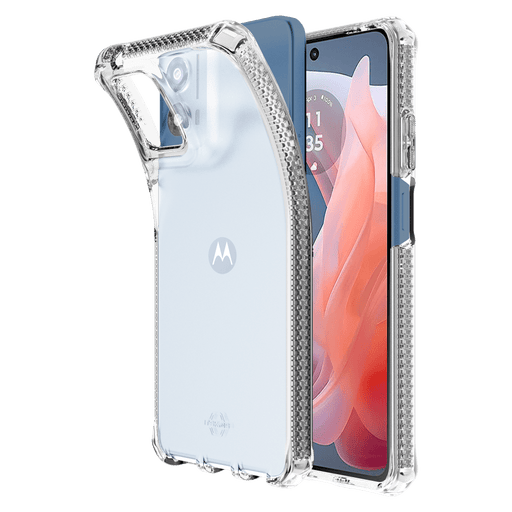 ITSKINS Spectrum_R Clear Case for Motorola Moto G 5G (2024) Transparent