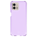 ITSKINS Spectrum_R  Clear Case for Motorola Moto G Stylus 5G (2023) / Moto G Stylus (2023) Light Purple