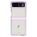 ITSKINS Hybrid_R Clear Case for Motorola RAZR (2023) Light Purple and Transparent
